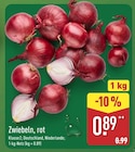 Zwiebeln, rot  im aktuellen ALDI Nord Prospekt für 0,89 €