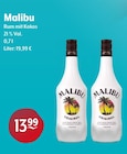 Rum mit Kokos im Angebot bei Getränke Hoffmann in Potsdam Rum mit Kokos Angebote von Malibu bei Getränke Hoffmann Potsdam für 13,99 €