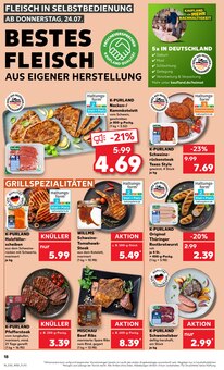 Steak im aktuellen Kaufland Prospekt (Bottrop) Steak im Kaufland Prospekt "KNÜLLER" mit 53 Seiten (Bottrop)