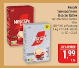 Aktuelle Nescafe Angebote bei Marktkauf in Nürnberg Aktuelles Tassenportionen löslicher Kaffee Angebot bei Marktkauf in Nürnberg ab 1,99 €