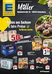 Aktueller EDEKA Freiberg Prospekt "Bestes aus Sachsen & faire Preise" mit 2 Seiten