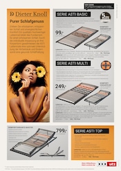 Lattenrost im XXXLutz Möbelhäuser Prospekt in Lehrte Aktueller XXXLutz Möbelhäuser Prospekt mit Lattenrost, "Dieter Knoll", Seite 27