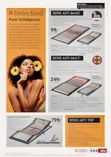 Bett im XXXLutz Möbelhäuser Prospekt "Dieter Knoll" mit 40 Seiten (Offenbach (Main))