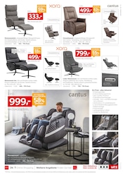 Hocker im XXXLutz Prospekt in Rosenheim Aktueller XXXLutz Prospekt mit Hocker, "1/2 PREIS", Seite 17