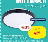 ROLLER - LED-Deckenleuchte Angebot im Prospekt LED-Deckenleuchte bei ROLLER im Prospekt "" für 9,99 €