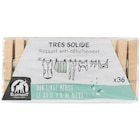 Lot de 36 pinces à linge en bois - ELEPHANT dans le catalogue Carrefour Market