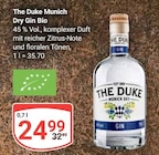 Munich Dry Gin Bio im Angebot bei GLOBUS in Siegen Munich Dry Gin Bio Angebote von The Duke bei GLOBUS Siegen für 24,99 €