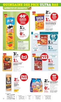 Promo Activia dans le catalogue Super U du moment à la page 16