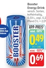 Energy Drink Angebote von Booster bei E center Schwäbisch Gmünd für 0,49 €