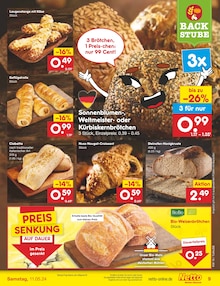 Brot im Netto Marken-Discount Prospekt "Aktuelle Angebote" mit 55 Seiten (Reutlingen)