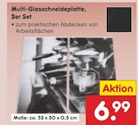 Multi-Glasschneideplatte, 2er Set im aktuellen Netto Marken-Discount Prospekt