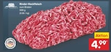 Rinder-Hackfleisch im Angebot bei Netto Marken-Discount in Ansbach Rinder-Hackfleisch Angebote von Gut Ponholz bei Netto Marken-Discount Ansbach für 4,99 €