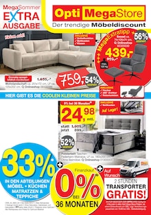 Couch im aktuellen Opti-Wohnwelt Prospekt (Bremen) Couch im Opti-Wohnwelt Prospekt "Summer Sale" mit 63 Seiten (Bremen)