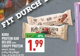 PROTEIN BAR DELUXE im Angebot bei Marktkauf in Gelsenkirchen PROTEIN BAR DELUXE Angebote von KORO bei Marktkauf Gelsenkirchen für 1,99 €