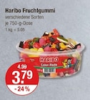 Fruchtgummi im V-Markt Prospekt Fruchtgummi von Haribo im aktuellen V-Markt Prospekt für 3,79 €