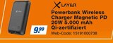 Aktuelles Powerbank Wireless Charger Magnetic PD Angebot bei expert in Braunschweig ab 9,99 €