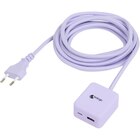 Chargeur secteur à 2 ports Sologic - Sologic dans le catalogue Action