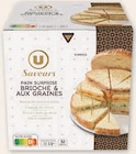 Pain surprise brioché aux graines surgelé - U SAVEURS dans le catalogue U Express