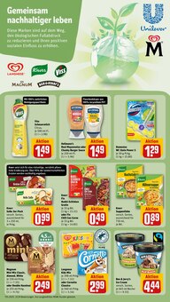 Eis im REWE Prospekt "Dein Markt" mit 16 Seiten (Halle (Saale))
