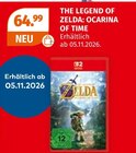 THE LEGEND OF ZELDA: OCARINA OF TIME im Angebot bei Müller in Mönchengladbach THE LEGEND OF ZELDA: OCARINA OF TIME Angebote bei Müller Mönchengladbach für 64,99 €