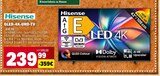 QLED-4K-UHD-TV 43E7Q Angebote von Hisense bei E center Bad Saulgau für 239,99 €