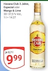 Aktuelle Havana Club Angebote bei GLOBUS in Oberhausen Aktuelles 3 Jahre, Especial oder Mango & Lime Angebot bei GLOBUS in Oberhausen ab 9,99 €