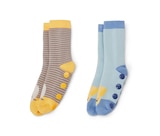 2 Paar Kinder-Antirutsch-Socken bei Tchibo im Prospekt "" für 6,99 €