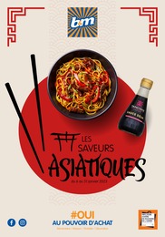 Prospectus B&M "Les saveurs asiatiques", 12 pages, 06/01/2023 - 31/01/2023