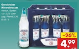 Mineralwasser im Angebot bei Netto Marken-Discount in Hagen Mineralwasser Angebote von Gerolsteiner bei Netto Marken-Discount Hagen für 4,99 €
