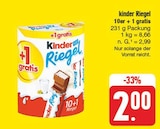 nah und gut Schwanfeld - Riegel Angebot im Prospekt Riegel bei nah und gut im Schwanfeld Prospekt für 2,00 €