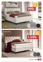 Boxspringbett im XXXLutz Prospekt in Karlsruhe Aktueller XXXLutz Prospekt mit Boxspringbett, "junges wohnen.", Seite 5