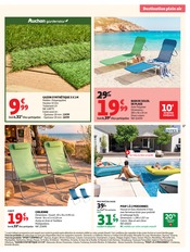 Promos Pouf dans le catalogue "DESTINATION PLEIN AIR." de Auchan Hypermarché Pouf en promo dans le catalogue Auchan Hypermarché à la page 17