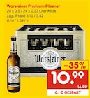 Warsteiner Premium Pilsener Angebote von Warsteiner bei Netto Marken-Discount Bielefeld für 10,99 €