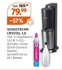 CRYSTAL 3.0 Angebote von SodaStream bei Müller Passau für 79,99 €