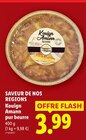 Kouign Amann pur beurre - Saveur de nos Régions en promo à 3,99 € chez Lidl Kouign Amann pur beurre - Saveur de nos Régions dans le catalogue Lidl
