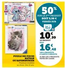 Puzzle 500 pièces - NATHAN / OU RAVENSBURGER en promo chez U Express Brest à 10,99 €