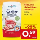 Aktuelles Gelier Rübenzucker 2:1 Angebot bei Netto Marken-Discount in Ingolstadt ab 0,69 €