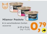 Aktuelles Miamor Pastete Angebot bei Globus-Baumarkt in Rostock ab 0,79 €
