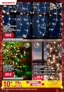 Led lichterkette im Woolworth Prospekt "Aktuelle Angebote" mit 43 Seiten (Mannheim)