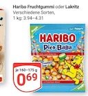 Aktuelles Fruchtgummi Angebot bei GLOBUS in Braunschweig ab 0,69 €