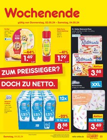 Milch im Netto Marken-Discount Prospekt "Aktuelle Angebote" mit 50 Seiten (Mainz)