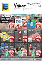 EDEKA Prospekt für Moers mit 24 Seiten EDEKA Prospekt für Moers: "Aktuelle Angebote", 24 Seiten, 18.08.2025 - 23.08.2025
