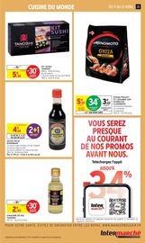 Sushi Angebote im Prospekt "50% REMBOURSÉS EN BONS D'ACHAT SUR TOUT LE RAYON BIÈRES ET CIDRES" von Intermarché auf Seite 25