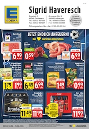 EDEKA Supermarkt Prospekt der aktuellen Woche mit 26 Seiten, gültig von 08.06.2026 bis 13.06.2026, in Lengerich und Umgebung Aktueller EDEKA Supermarkt Prospekt in Lengerich und Umgebung, "Aktuelle Angebote" mit 26 Seiten, 08.06.2026 - 13.06.2026