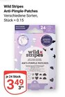 Anti-Pimple-Patches im Angebot bei GLOBUS in Erfurt Anti-Pimple-Patches Angebote von Wild Stripes bei GLOBUS Erfurt für 3,49 €