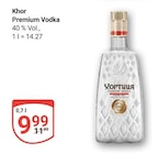 Aktuelles Premium Vodka Angebot bei GLOBUS in Rostock ab 9,99 €