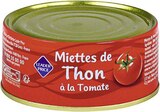 Promo Miettes de thon à la tomate à 0,94 € dans le catalogue Casino Supermarchés à Pietrosella