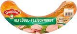 Hähnchen- Fleischwurst oder Geflügel-Fleischwurst von Gutfried für 2,49 € bei REWE im Angebot Hähnchen- Fleischwurst oder Geflügel-Fleischwurst von Gutfried im aktuellen REWE Prospekt
