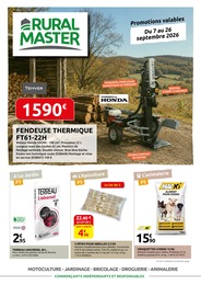 Prospectus Rural Master à Coutras, "RURAL MASTER", 16 pages, 07/09/2026 - 26/09/2026