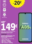 Smartphone Galaxy A05s - Samsung en promo chez E.Leclerc Ermont à 149,00 €